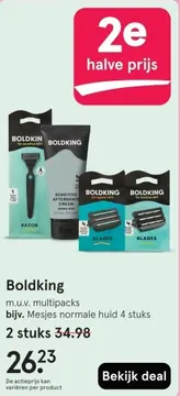 Aanbieding: Boldking