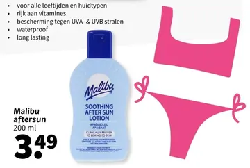Aanbieding: Malibu aftersun