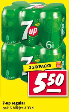Aanbieding: 7-up regular