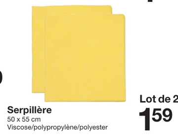 Offre: Serpillère