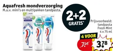Aanbieding: Aquafresh mondverzorging