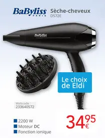 Offre: Sèche-cheveux