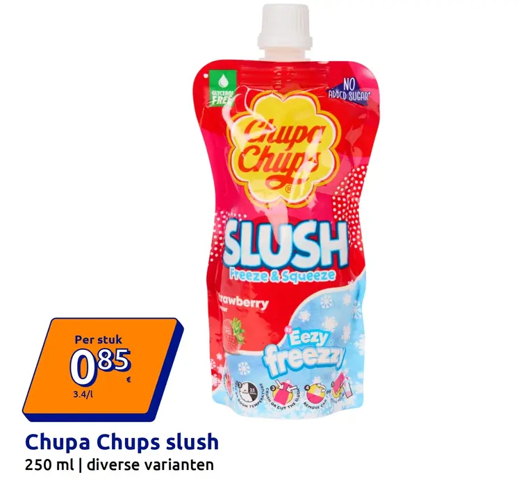 Aanbieding: Chupa Chups slush