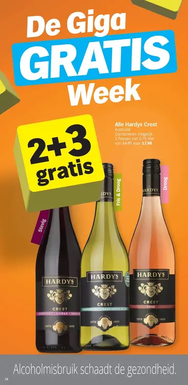 Promotie: Alle Hardys Crest