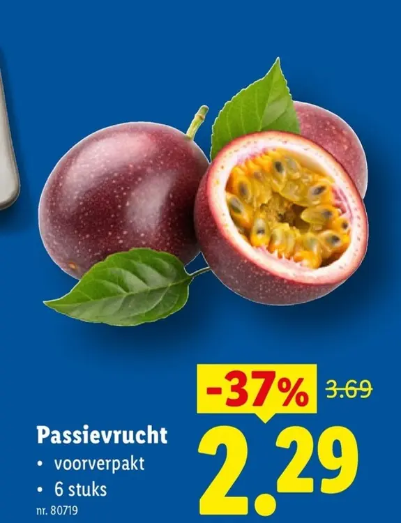 Promotie: Passievrucht