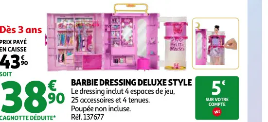 Offre: Dressing deluxe style