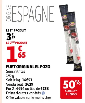 Offre: Fuet original