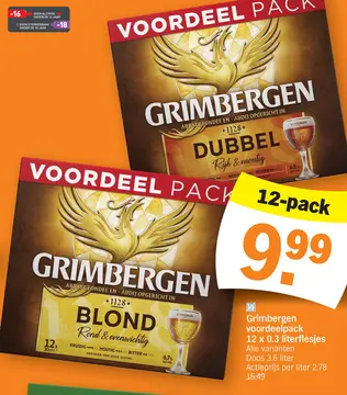 Aanbieding: Grimbergen voordeelpack