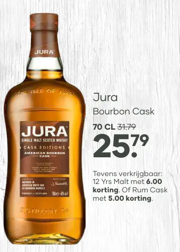 Aanbieding: Jura Bourbon Cask