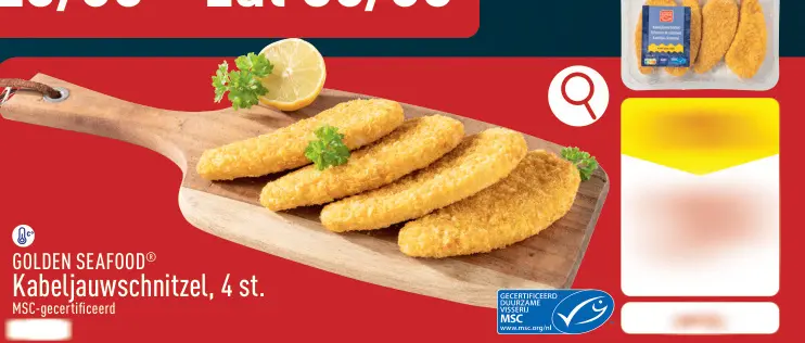 Promotie: Kabeljauwschnitzel