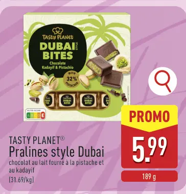 Offre: Pralines style Dubai