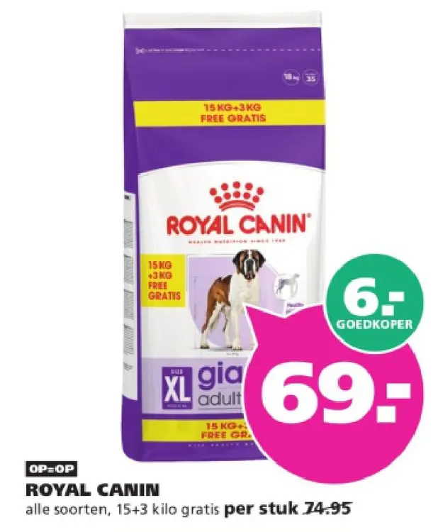 Aanbieding: Royal canin