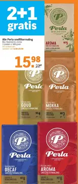 Aanbieding: Alle Perla snelfiltermaling