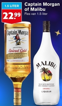 Aanbieding: Captain Morgan of Malibu