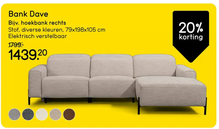 Aanbieding: Bank Dave