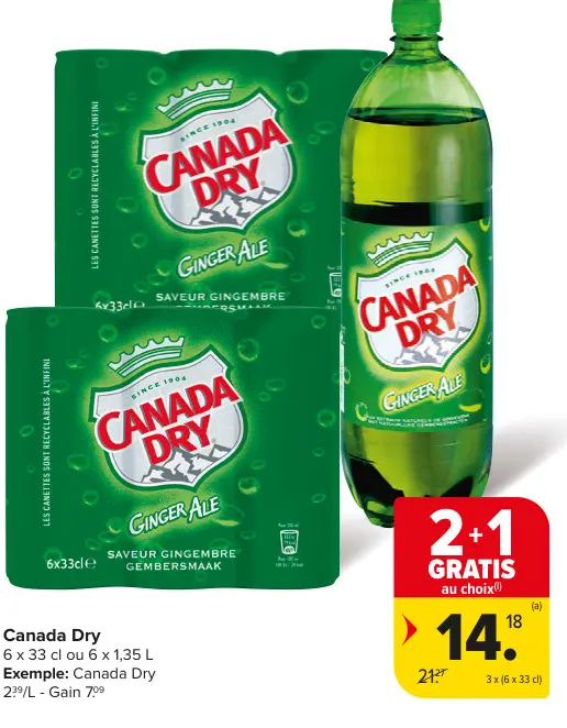 Offre: Canada Dry