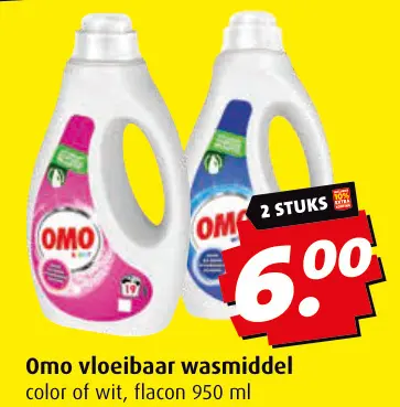 Aanbieding: Omo vloeibaar wasmiddel