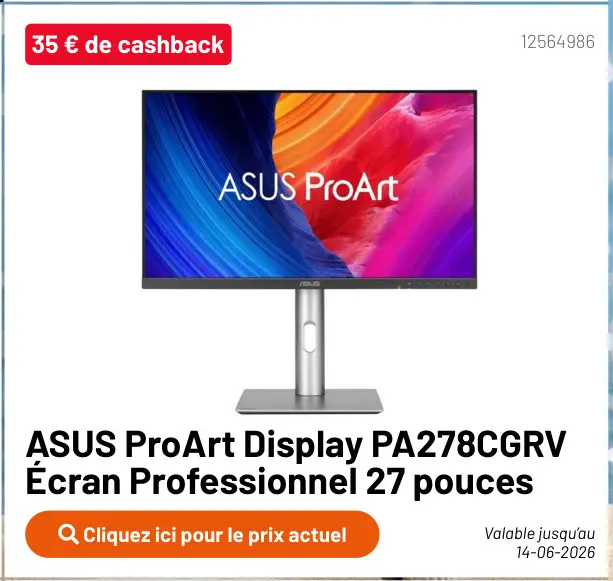 Offre: ProArt Display PA278CGRV