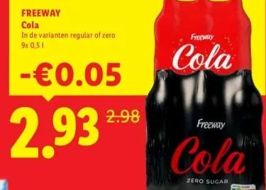 Aanbieding: Cola