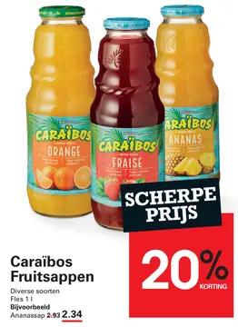 Aanbieding: Caraïbos Fruitsappen