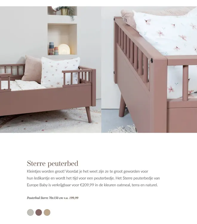 Aanbieding: Sterre peuterbed