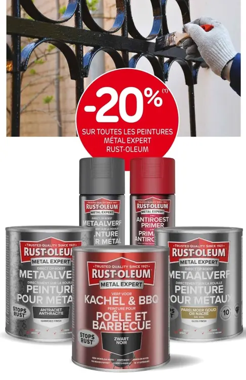 Offre: Peintures Métal Expert