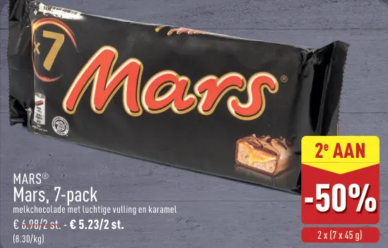 Promotie: Mars, 7-pack
