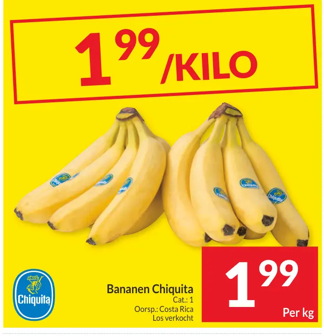 Promotie: Bananen