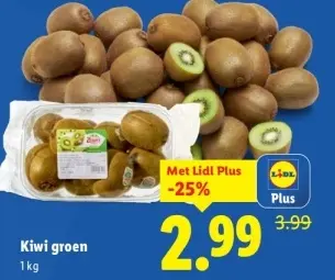 Aanbieding: Kiwi groen