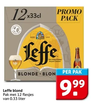 Aanbieding: Leffe blond