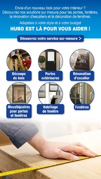 Offre: Solutions sur mesure pour les portes, fenêtre