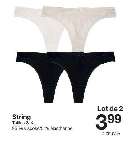 Offre: String