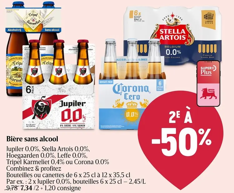 Offre: Bière sans alcool