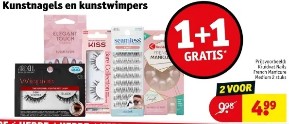 Aanbieding: Kunstnagels en kunstwimpers