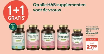 Aanbieding: Teunisbloemolie + Vitamine B6