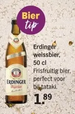 Aanbieding: Erdinger weissbier
