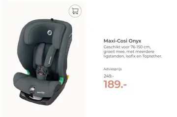 Aanbieding: Maxi-Cosi Onyx