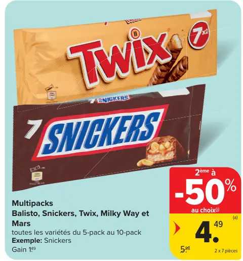 Offre: Multipacks