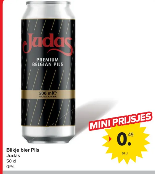 Promotie: Blikje bier Pils