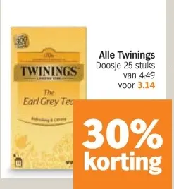 Aanbieding: Alle Twinings