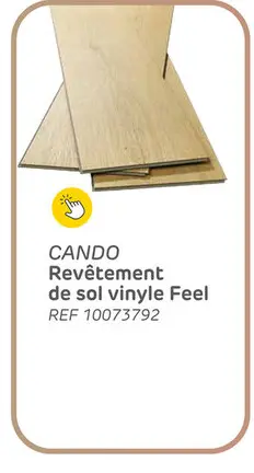 Offre: Sol de vinyl cando feel lame xb chêne suédois 6mm 1,719m²