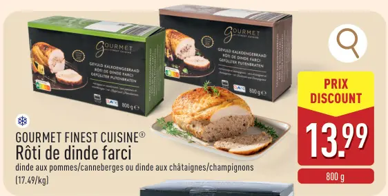 Offre: Rôti de dinde farci