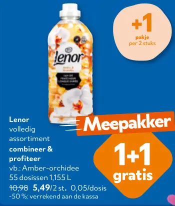 Promotie: Wasverzachter