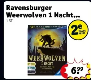 Aanbieding: Weerwolven 1 Nacht...