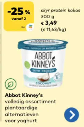 Aanbieding: skyr protein kokos