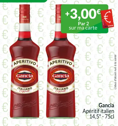 Offre: Apéritif italien