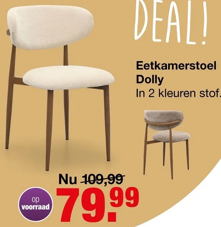 Aanbieding: Eetkamerstoel Dolly