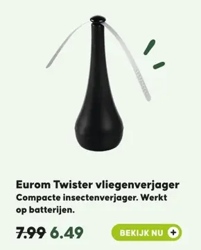 Aanbieding: Eurom Twister vliegenverjager