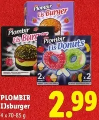 Aanbieding: Plombir IJsburger