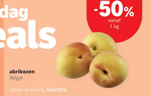 Promotie: Abrikozen